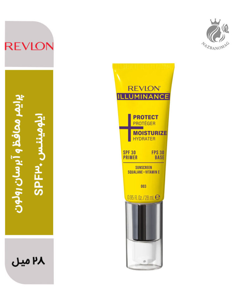 پرایمر محافظ و آبرسان رولون ایلومیننس SPF30 | بیس آرایش با ضدآفتاب و اسکوالان