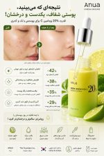 سرم ضد لک و روشن کننده ویتامین سی 20٪ لیمو آنوا - Image 4