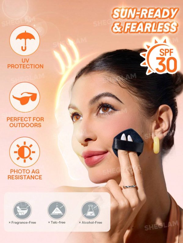 پنکک فیکس‌کننده شیگلم SPF30 | فینیش مات و محوکننده منافذ - Image 3